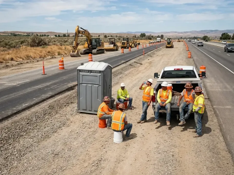 highway-road-construction-crew-007 — frequently asked questions, Porta Potty and Restroom Rentals in Cisco, TX